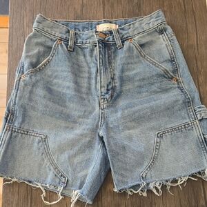 BDG Light Wash Denim Shorts